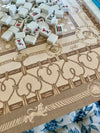 Mahjong Gaming Mat, CLOVER