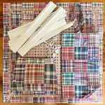 Mahjong Gaming Mat, HANDBOOK PLAID **RULES EDITION
