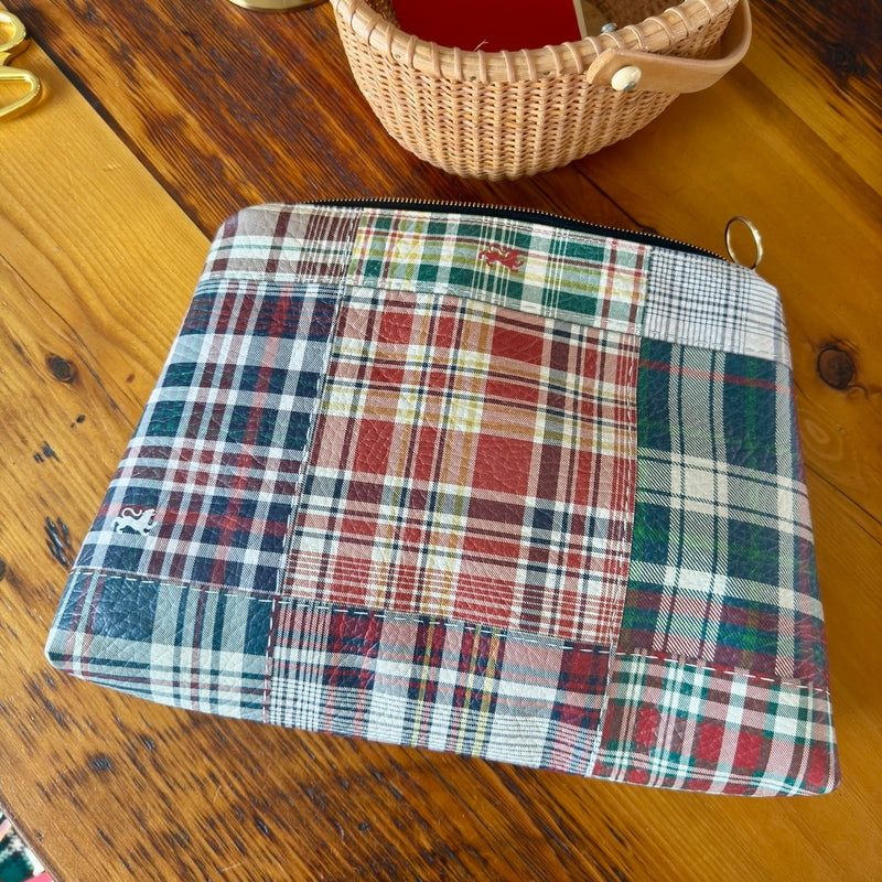 Mahjong Gaming Mat, HANDBOOK PLAID **RULES EDITION
