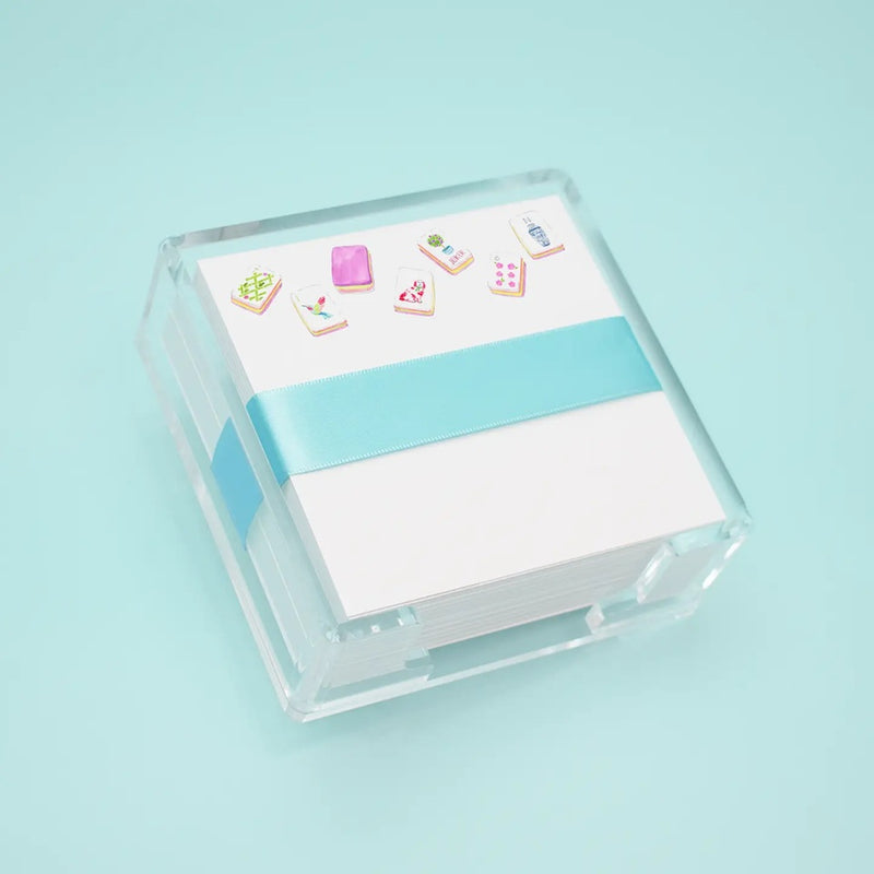 Large Mahjong Tiles Desk Set - Taylor Paladino