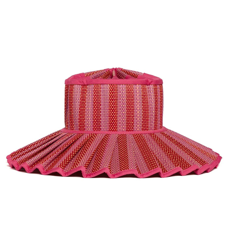 Island Capri Hat - Love Heart Fuchsia - Lorna Murray