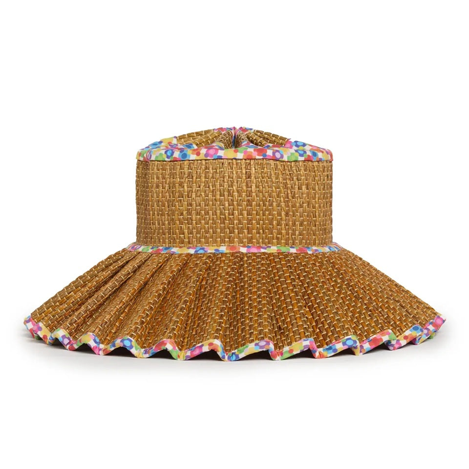 Luxe Capri Hat - Sun Speckles - Lorna Murray – Classic Prep