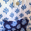 Quilted Tote Bag - Maya Blue - New!