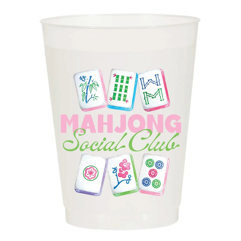 Mahjong Social Club Frost Flex Cups – Sip Hip Hooray