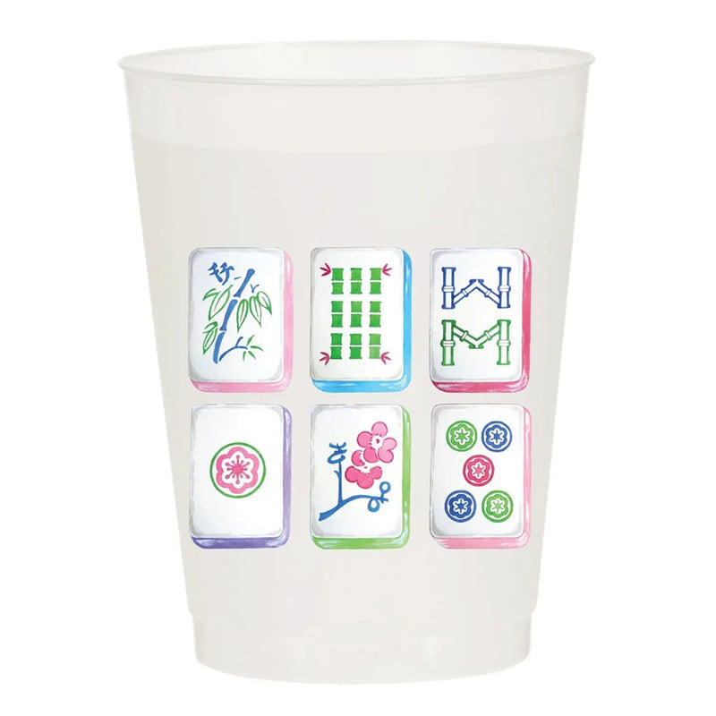 Mahjong Tiles Frost Flex Cups – Sip Hip Hooray