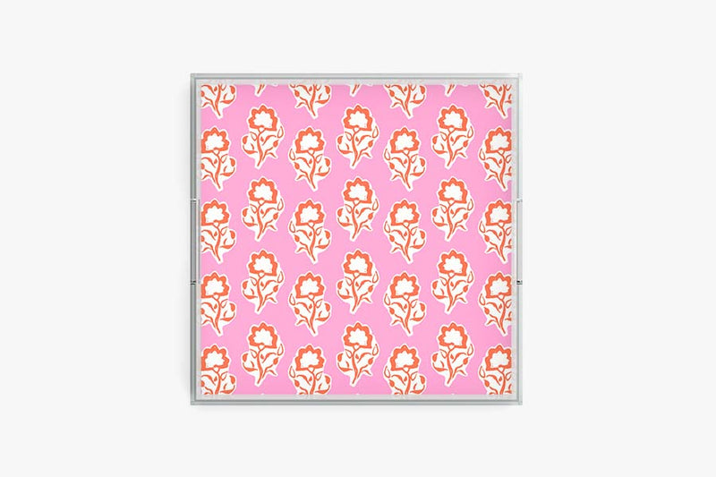 Maya Pink Acrylic Tray