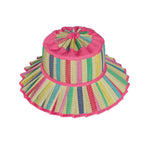 Luxe Capri Hat - Resort Days Fuchsia - Lorna Murray