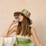 Luxe Capri Hat - Resort Days Garden - Lorna Murray