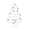 Letterpress Monogram Gift Tag - T111