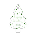 Letterpress Monogram Gift Tag - T111