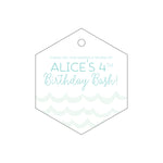 Letterpress Monogram Gift Tag - T122