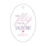 Letterpress Monogram Gift Tag - T128