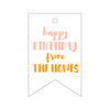 Letterpress Monogram Gift Tag - T186