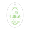 Letterpress Monogram Gift Tag - T203