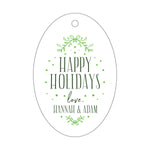 Letterpress Monogram Gift Tag - T203