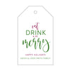 Letterpress Monogram Gift Tag - T206