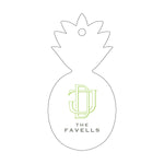 Letterpress Monogram Gift Tag - T220