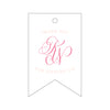 Letterpress Monogram Gift Tag - T241