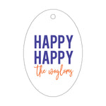 Letterpress Monogram Gift Tag - T265