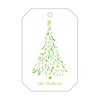 Letterpress Monogram Gift Tag - T277
