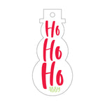 Letterpress Monogram Gift Tag - T289