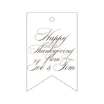 Letterpress Monogram Gift Tag - T298