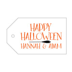 Letterpress Monogram Gift Tag - T305