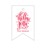 Letterpress Monogram Gift Tag - T309