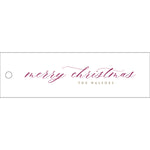 Letterpress Monogram Gift Tag - T347