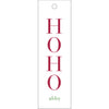 Letterpress Monogram Gift Tag - T353
