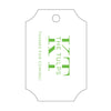 Letterpress Monogram Gift Tag - T389