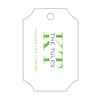 Letterpress Monogram Gift Tag - T389