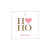 Letterpress Monogram Gift Tag - T457