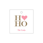 Letterpress Monogram Gift Tag - T457