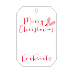 Letterpress Monogram Gift Tag - T45