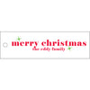 Letterpress Monogram Gift Tag - T473