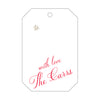 Letterpress Monogram Gift Tag - T481