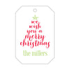 Letterpress Monogram Gift Tag - T48