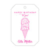 Letterpress Monogram Gift Tag - T52