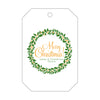 Letterpress Monogram Gift Tag - T67