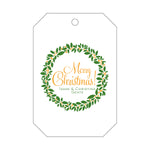 Letterpress Monogram Gift Tag - T67