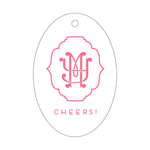 Letterpress Monogram Gift Tag - T6