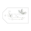 Letterpress Monogram Gift Tag - T71