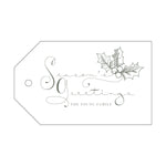 Letterpress Monogram Gift Tag - T71