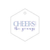 Letterpress Monogram Gift Tag - T84
