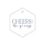 Letterpress Monogram Gift Tag - T84