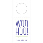 Letterpress Monogram Wine Tag - WT367