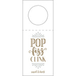 Letterpress Monogram Wine Tag - WT373
