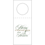 Letterpress Monogram Wine Tag - WT400
