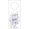 Letterpress Monogram Wine Tag - WT416